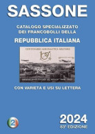 SASSONE 2024 - CATALOGO SPECIALIZZATO FRANCOBOLLI ITALIANI NUOVO VOLUME 2 - Italie