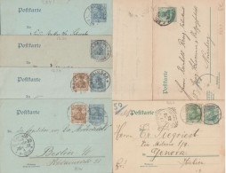 1902/1918 - GERMANIA - 36 ENTIERS POSTAUX TOUS DIFFERENTS ! - Briefkaarten