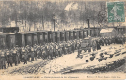 CPA 54 LONGWY BAS / EMBARQUEMENT DU 9e CHASSEURS - Autres & Non Classés