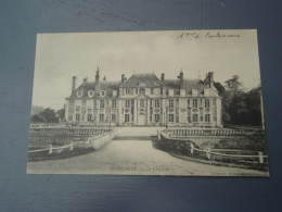 Cpa SERQUIGNY Le Château Du 07/05/1908 - Marquis De Caulaincourt - Serquigny
