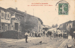 CPA 54 ALLAIN AUX BOEUFS / RUE DE DESSUS - Sonstige & Ohne Zuordnung