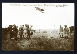 70. Villersexel. Grandes Manoeuvres De L'Est.  Officiers Etrangers Au Quartier Général. 1911 - Villersexel