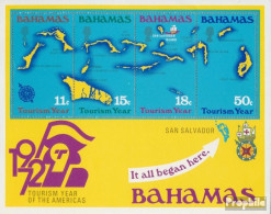 Bahamas Block7 (kompl.Ausg.) Postfrisch 1972 Jahr Des Tourismus - 1963-1973 Autonomia Interna