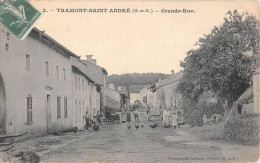 CPA 54 TRAMONT SAINT ANDRE / GRANDE RUE - Sonstige & Ohne Zuordnung