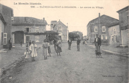 CPA 54 BLENOD LES PONT A MOUSSON / LE CENTRE DU VILLAGE - Autres & Non Classés