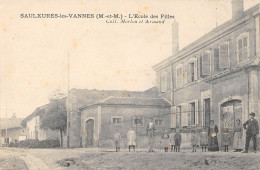 CPA 54 SAULXURES LES VANNES / ECOLE DES FILLES - Autres & Non Classés