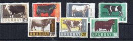 Serie NºA-284/90 Uruguay - Vaches