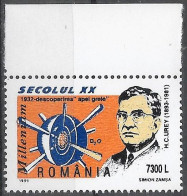 Romania/Roumanie: Harold Clayton Urey - Chimie