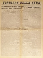 Corriere Della Sera N. 165 - 1944 Battaglia Nel Cuore Della Città Di Caen - Altri & Non Classificati