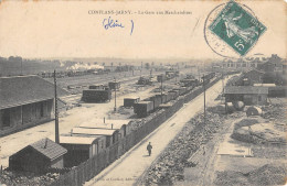 CPA 54 CONFLANS JARNY / LA GARE AUX MARCHANDISES - Other & Unclassified