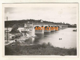 WW2 PHOTO ORIGINALE Soldat Allemand Pont Ko Sur Le LOIRE à TOURS 37 INDRE ET  N°2 - 1939-45