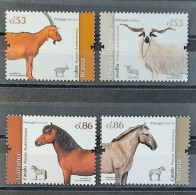 2020 - Portugal - Portuguese Authochthonous Breeds - 6 Stamps - Gebraucht