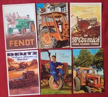 13 Cartes Modernes  - Tracteurs - Tracteur Ancien - Tractors