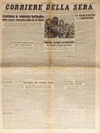 Corriere Della Sera N. 45 - 1944 Battaglia Delle Masse Corazzate Su Via Di Anzio - Altri & Non Classificati