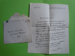 AUtographe Maurice De FLEURY (1860-1931) MEDECIN PSYCHIATRE Elève De CHARCOT - Inventori E Scienziati