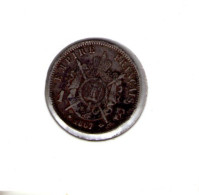 France. Napoléon III. 1 Franc 1867 A - 1 Franc