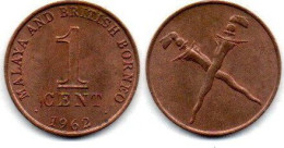 MA 24670 / British Bornéo 1 Cent 1962 SPL - Kolonies