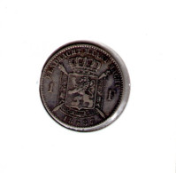 Belgique. 1 Franc 1887. Leopold II - 1 Franc