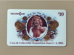 Mint USA UNITED STATES America Prepaid Telecard Phonecard, Coin & Collectible Exposition June 1995, Set Of 1 Mint Card - Colecciones