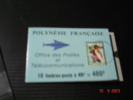 POLYNESIE FRANCAISE  ANNEE 1993   CARNET NEUF NON PLIE N° YVERT C427    PECHE COULEUR LAGON - Carnets