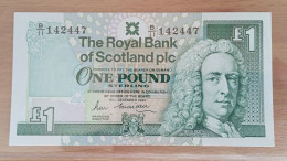 Scotland 1 Pound 1990 UNC Royal Bank Of - 1 Pound