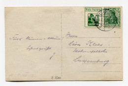 !!! ALLEMAGNE, GERMANIA AVEC PUBLICITE SATRAP SUR CPA DE 1912. RR - Carnets & Se-tenant