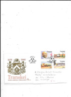 TRANSKEI N° 193/96 OBL INDEPENDANCE SUR FDC ILLUSTREE AVEC HISTORIQUE - Transkei