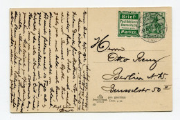 !!! ALLEMAGNE, GERMANIA AVEC PUBLICITE PAUL KOHL SUR CPA DE 1912. RR - Postzegelboekjes & Se-tenant