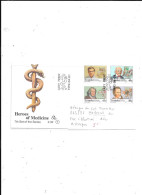 TRANSKEI N° 283/86 OBL MEDECINS SUR FDC ILLUSTREE AVEC HISTORIQUE - Transkei