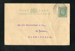 "GROSSBRITANIEN" 1903, Postkarte Stempel "GRANGEMOUTH" (A806) - Autres & Non Classés