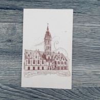 HOTEL DE VILLE TERMONDE - ZELDZAAM - PK NIET GELOPEN - Dendermonde