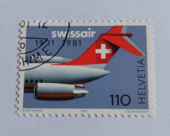 N° 1125       Swissair  -  50 Ans  -  Douglas DC-9 - 81 - Usati