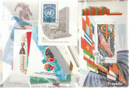 Sowjetunion 75 Verschiedene Blöcke Und Kleinbögen  Mit Rußland - Collections