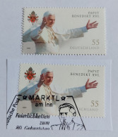 N° 2421       Pape Benoît - Benedikt XVI  -  Neuf Et Oblitéré - Tableaux