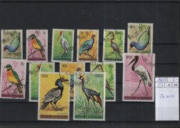 Burundi  Birds Theme  Michel Cast.No. Used 143/157 Two Values Missing - Gebruikt