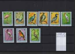 Burundi  Birds Theme  Michel Cast.No. Mnh/** 1505/1513 - Ongebruikt