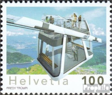 Schweiz 2253 (kompl.Ausg.) Postfrisch 2012 Cabrio Seilbahn - Unused Stamps