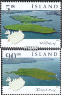 Island 1082-1083 (kompl.Ausg.) Postfrisch 2005 Inseln - Unused Stamps
