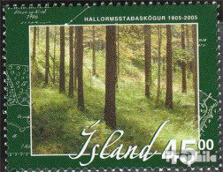 Island 1084 (kompl.Ausg.) Postfrisch 2005 Aufforstung - Unused Stamps