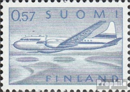 Finnland 677 (kompl.Ausg.) Postfrisch 1970 Freimarke: Flugzeug - Unused Stamps