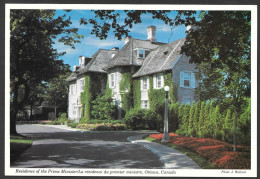 Ottawa Ontario - La Résidence Du Premier Ministre Justin Trudeau - Residence Of The Prime Minister - Uncirculated - Ottawa