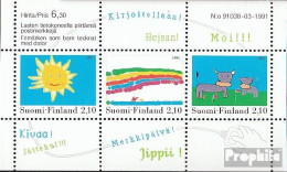 Finnland Block7 (kompl.Ausg.) Postfrisch 1991 Kinderzeichnungen - Hojas Bloque