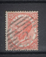 REGNO 1863 2 L. SCARLATTO US.TIRATURA LONDRA DE LA RUE SASS. L22 F. ENZO DIENA - Gebraucht