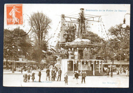 54. Nancy. Souvenir De La Foire De Nancy. Les Aéroplanes. Monument Carnot. 1910 - Nancy
