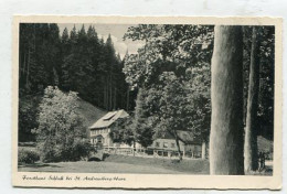 Delcampe - AK 163786 GERMANY - Forsthaus Schluft Bei St. Andreasberg / Harz - St. Andreasberg