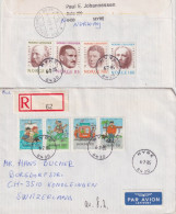 Luftpost R Brief  Myre - Konolfingen       1985 - Storia Postale