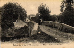 CPA Epinay S Orge Pont Du Breuil (1349555) - Epinay-sur-Orge