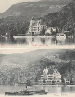 VITZNAU HOTEL DU PARC + PARK HOTEL + BURGENSTOCK 1908 - Vitznau