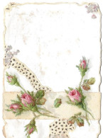 Découpis Gaufrée Fleur Année 1900 - Bloemen