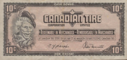 CANADA TIRE 10 Cents   Cash Bonus - Kanada